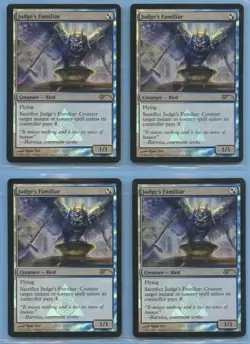 MTG: FNM Promo: 2013: 05 Judge's Familiar: PLAYSET of 4 - Image 1