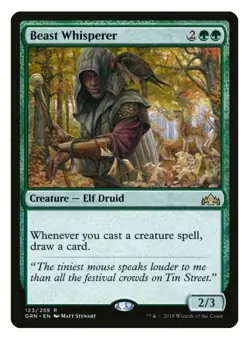 1x MTG Beast Whisperer - Guilds of Ravnica Rare! NM Mint! - Image 1