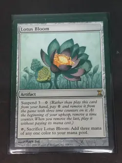 ** Lotus Bloom ** [NM] Time Spiral MTG Magic Suspend Commander Ramp Combo Retro - Image 1