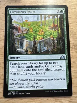 Circuitous Route 125 - MTG - Guilds of Ravnica - NM - Image 1