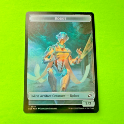 MTG Edge of Eternities Robot/Munitions Double-Sided Token 0010/0009 FOIL - Image 2