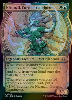 MTG Nicanzil, Current Conductor Showcase Foil ** lci ** En - Image 1