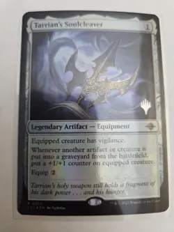mtg, Tarrian's Soulcleaver Promo Pack: the Lost Caverns of Ixalan Foil NM - Image 1
