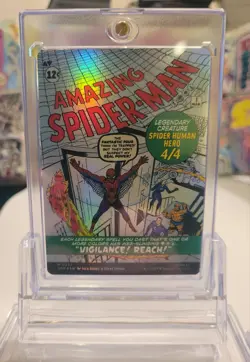 Magic The Gathering MTG SPM(0232) Peter Parker Amazing Spider Man FOIL x1 NM/M - Image 1