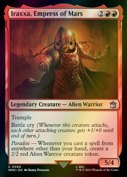 MTG Iraxxa, Empress of Mars Foil ** Doctor Who ** English - Image 1