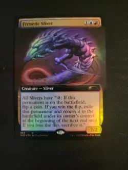 NM FOIL Extended Art Frenetic Sliver Secret Lair Drop SLD #662 - Image 1