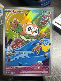 Pokemon TCG First Partner Illustration Collection Series 1 Gen 7 Alola Starters - Image 1