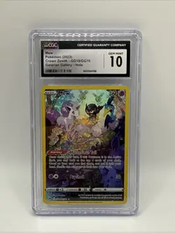 Pokemon TCG Crown Zenith Galarian Gallery Mew GG10/GG70 CGC 10 PSA 10 - Image 1