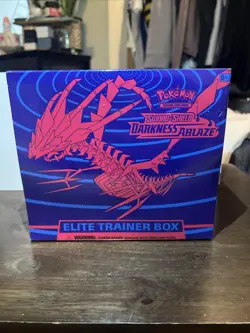 Pokemon TCG Sword & Shield Darkness Ablaze ETB Elite Trainer Box Factory Sealed✨ - Image 1