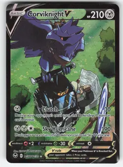 Corviknight V TG18/TG30 Pokemon TCG Silver Tempest NM - Image 1
