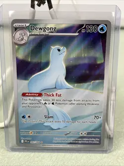 Dewgong 097/094 Me02: Phantasmal Flames Holo Pokemon TCG Card PokeSwan Vault - Image 2