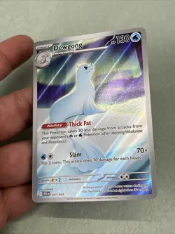 Dewgong 097/094 Me02: Phantasmal Flames Holo Pokemon TCG Card PokeSwan Vault - Image 4
