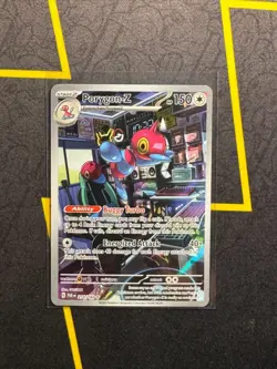 Porygon-Z 214/182 - Pokemon TCG Paradox Rift Illustration Rare Card NM - Image 1