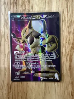Alakazam EX (Full Art) 117/124 Fates Collide Holo Ultra Rare Pokemon TCG - Image 1
