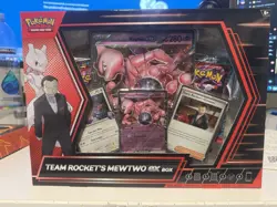 Pokemon TCG Team Rocket's Mewtwo ex Box Sealed New - Image 1