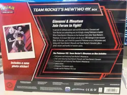 Pokemon TCG Team Rocket's Mewtwo ex Box Sealed New - Image 2