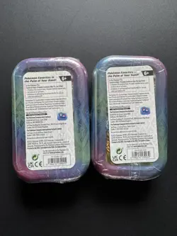 Pokemon TCG - Prismatic Evolutions - Mini Tins x2 - Sylveon + Leafeon - Sealed - Image 2