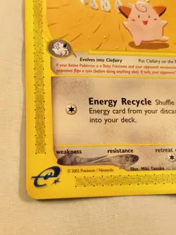 Pokemon TCG Skyridge - Cleffa 48/144 Regular NM Near Mint - Image 5