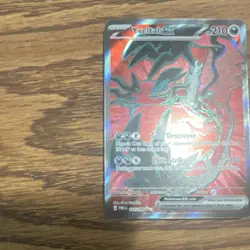 Pokemon Yveltal EX Ultra Rare Full Art Holo XY Perfect Order 105/088 210 HP - Image 2