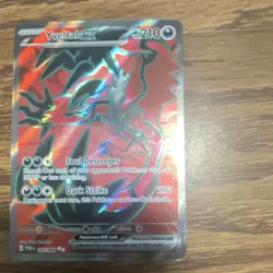 Pokemon Yveltal EX Ultra Rare Full Art Holo XY Perfect Order 105/088 210 HP - Image 3