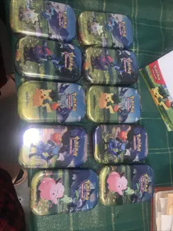 Pokemon TCG Ascended Heroes 10 Mini Tins New/Sealed w/ Original Store Display - Image 5