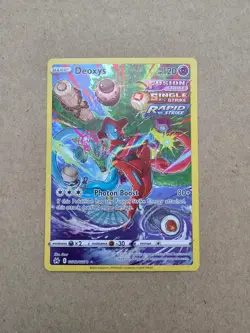 Deoxys GG12/GG70 Crown Zenith: Galarian Gallery Gull Art Holo Pokemon TCG - Image 1