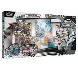 2 x Pokemon TCG Unova Heavy Hitters Premium Collection Black Bolt White Flare - Image 1