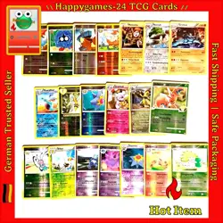 20x Pokemon Karten Holo Reverse Sammlung gemischt div. Set TCG /V67 - Image 1