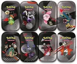 Pokemon TCG: Scarlet & Violet 10.5: Unova Mini Tin Display - 8 Units - Image 1