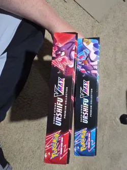 Pokemon TCG Single + Rapid Strike Urshifu VMAX Premium Collection Boxes NEW SEAL - Image 3