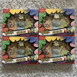 Pokemon Ascended Heroes First Partners Deluxe Pin Collection Box Lot Of 4 NEW - Image 1