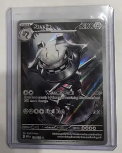 Steelix 150/132 Illustration Rare ME01: Mega Evolution NM Pokemon - Image 1