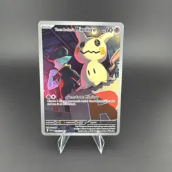 Pokemon TCG Team Rocket’s Mimikyu 238 /217 Ascended Heroes IR illustration Rare - Image 1