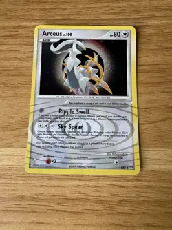 Pokemon TCG Arceus AR5 Arceus Holo Rare 2009 - Image 2