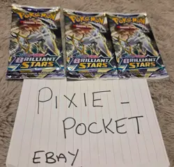 Pokemon Brilliant Stars Booster Packs x12 - New & Sealed ✅ - Image 4