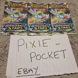 Pokemon Brilliant Stars Booster Packs x12 - New & Sealed ✅ - Image 5