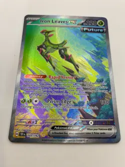 Iron Leaves ex 203/162 Sv05: Temporal Forces Holo Pokemon - Image 1