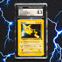 ✨CGC 8.5 NM/MINT ✨ Pikachu 1999 Pokemon Movie Promo #4 Mewtwo Strikes Back - Image 1