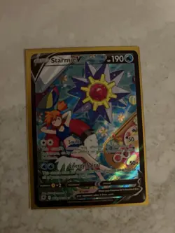 Pokemon TCG Starmie v Astral Radiance Holo Ultra Rare Full Art TG13/TG30 - Image 1