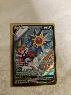 Pokemon TCG Starmie v Astral Radiance Holo Ultra Rare Full Art TG13/TG30 - Image 2
