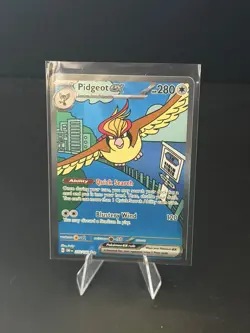 Pokemon TCG Pidgeot ex 225/197 Special Illustration Rare Obsidian Flames NM - Image 1
