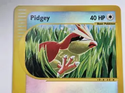 Pokemon Wotc Base Set Expedition #123/165 Reverse Holo PIDGEY---never played--- - Image 3