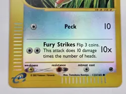 Pokemon Wotc Base Set Expedition #123/165 Reverse Holo PIDGEY---never played--- - Image 4