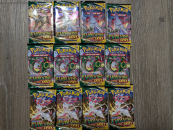 Pokemon Scarlet Violet Evolving Skies booster pack lot sealed - Image 1