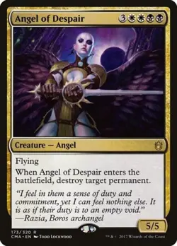 Angel of Despair - Medium Play MTG Commander Anthology - Image 1
