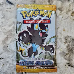 Pokemon Diamond And Pearl Legends Awakened Sealed Booster Pack Luxray UNWEIGHED! - Image 1