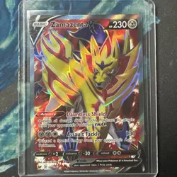 Pokemon TCG - Zamazenta V 196/202 - Sword & Shield Base - Full Art - Image 1