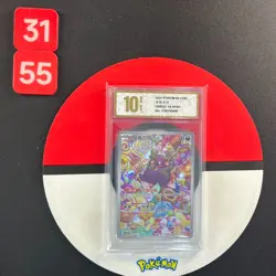 2025 Pokemon TCG Chinese IN STOCK Gem Pack Vol.3 CBB3C-14 07/07 Morpeko Grade10 - Image 1