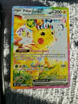 Pikachu EX 238/191 Special Illustration Rare 💎🔥 Surging Sparks Pokemon TCG 💎 - Image 3