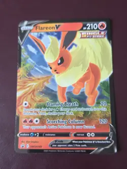 Pokemon TCG: Flareon V- SWSH149 Promo- NM!!!🔥🔥🔥 - Image 1